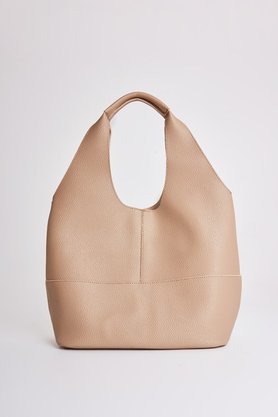 BELLA Organizerli Deri Omuz Çanta