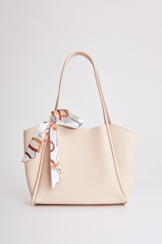 CAMELLIA Fitilli Deri Omuz Çanta