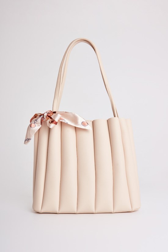 ROSA Suni Deri Organizerli Omuz Çanta